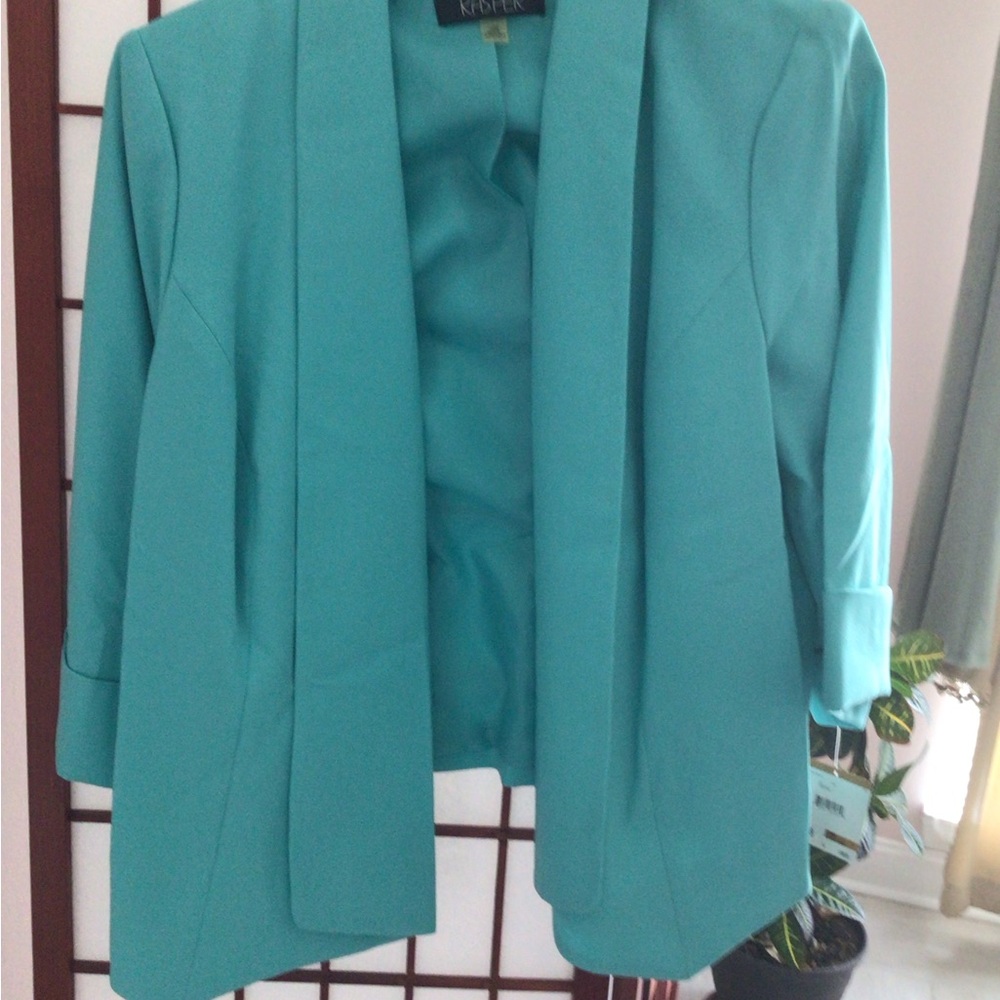 Kasper Women's Turquoise Blazer